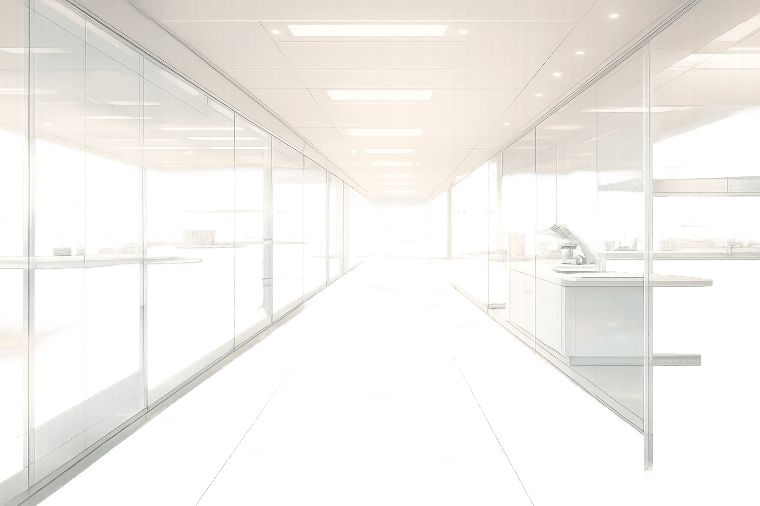 Institutional laboratory cleanroom